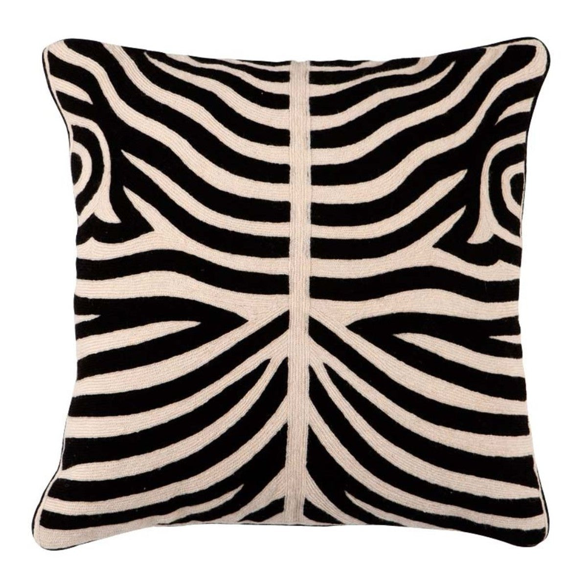 Luxus Wohzimmer Kissen Schwarz 50 x H. 50 cm - Hotel Accessoires