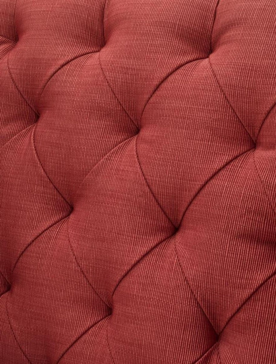 Luxus Wohnzimmer Sessel Korallenrot 86 x 93 x H. 92 cm - Hotel Möbel