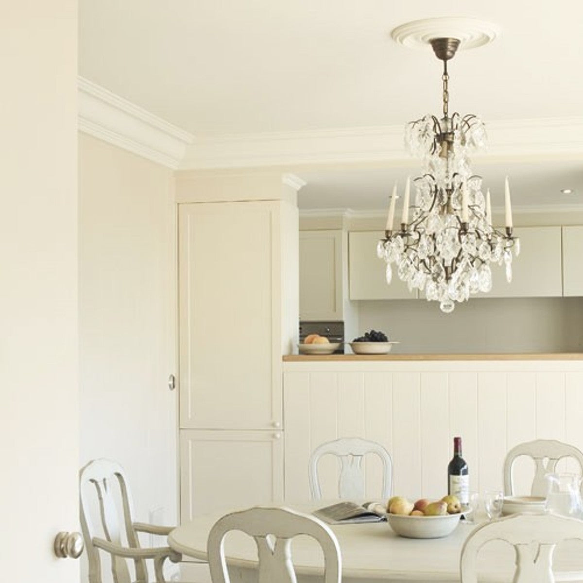 Stuck Rosette 48.5 x 48.5 cm Deckenstuck Deckenrosette Stuckrosette Wandrosette