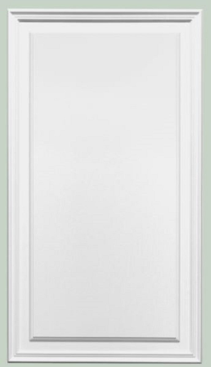 Wandpaneel Weiß 55 x 1,7 x H. 90,5 cm - Rechteckiges Paneel - Deko Accessoires