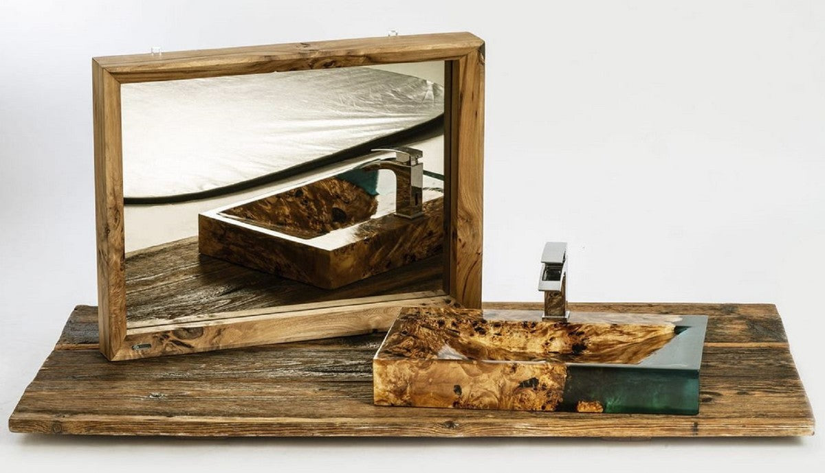 Waschbecken Braun / Grün - Verschiedene Größen & Farben