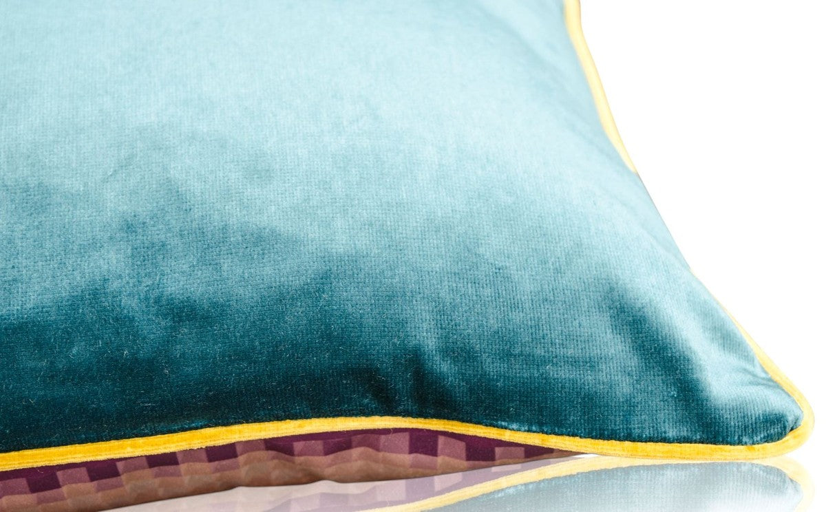 Wohnzimmer Deko Kissen 2er Set Mehrfarbig 60 x 40 cm - Luxus Kollektion