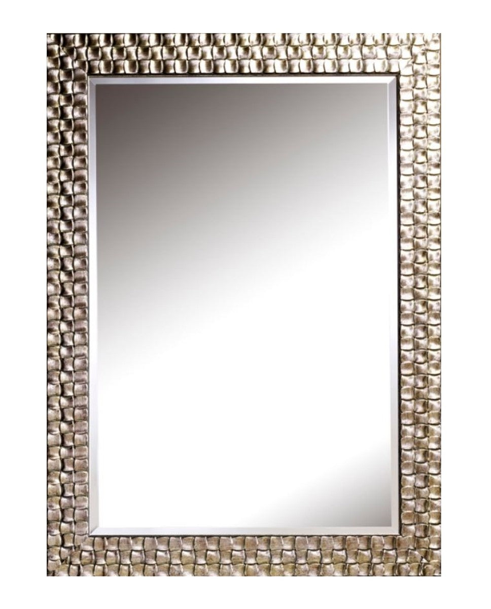 Wohnzimmer Wandspiegel Silber 71 x H. 98 cm - Luxus Spiegel