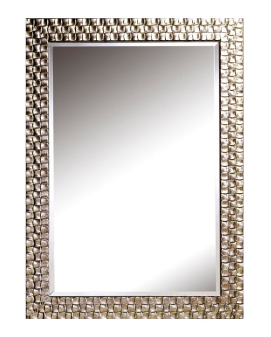 Wohnzimmer Wandspiegel Silber 71 x H. 98 cm - Luxus Spiegel