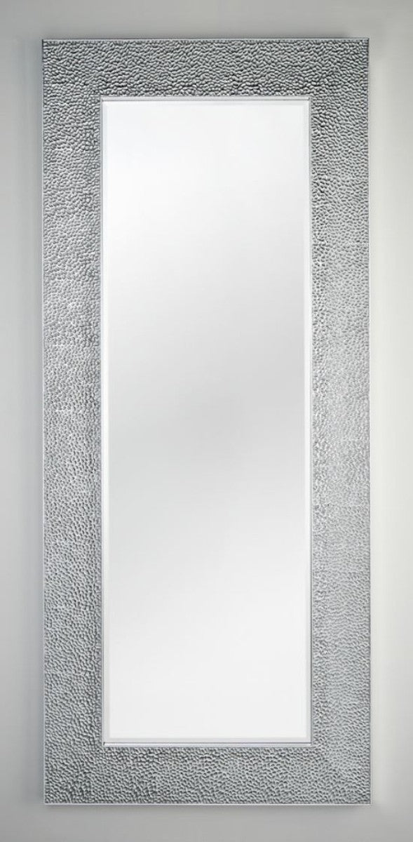 Wohnzimmer Spiegel Silber 76 x H. 176 cm - Luxus Kollektion
