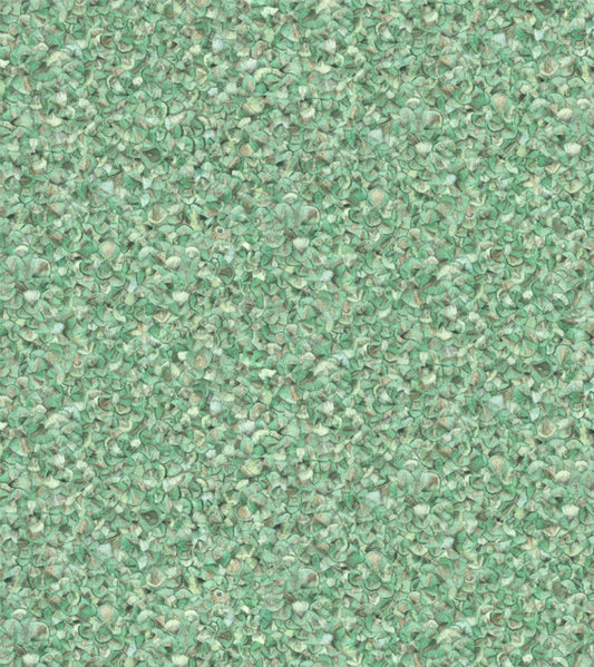 Harald Glööckler Designer Barock Vliestapete 52559 - Federn - Grün / Metallic