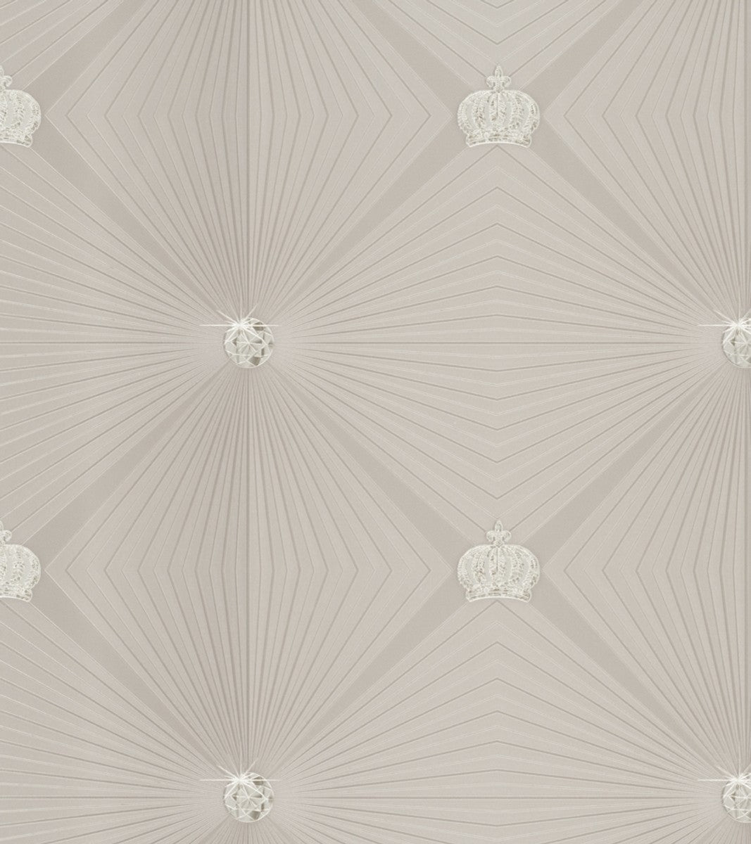 Harald Glööckler Designer Barock Vliestapete 54404 - Deux - Beige / Creme