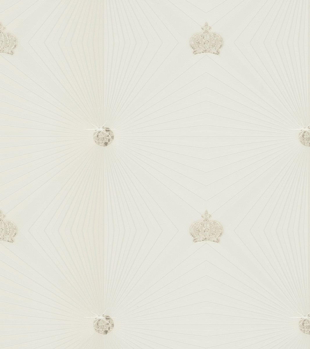 Harald Glööckler Designer Barock Vliestapete 54401 - Deux - Weiß / Beige / Creme