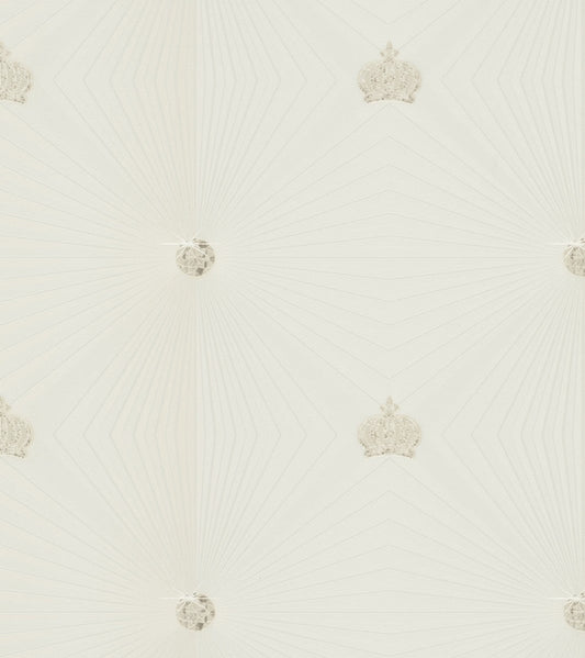 Harald Glööckler Designer Barock Vliestapete 54401 - Deux - Weiß / Beige / Creme