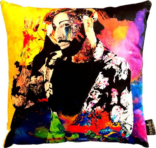 Harald Glööckler Designer Deko Kissen Pompöös by Colorful - Art Collection -