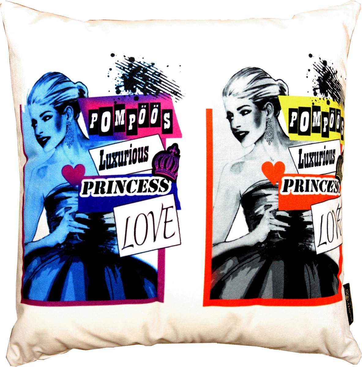 Harald Glööckler Designer Deko Kissen Pompöös by Pop Art - Art Collection -