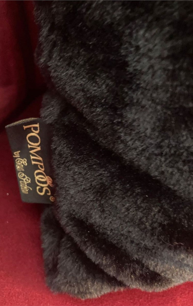 Harald Glööckler Luxus Deko Kissen Pompöös by Schwarz / Silber - Glööckler Kissen - Designer Zierkissen - Harald Glööckler Designer Deko Accessoires