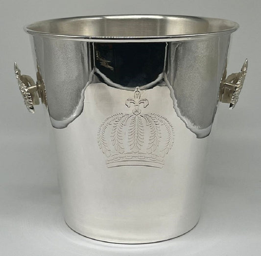 Pompöös by Luxus Barock Champagnerkühler Silber H. 23 cm - designed by Harald Glööckler