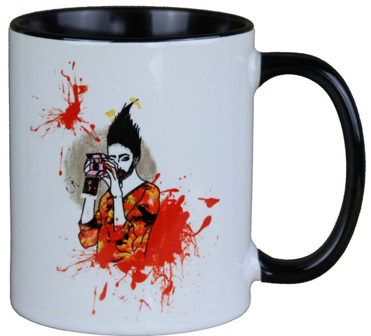 Harald Glööckler Pompöös Tasse Photograph Red - designed by Harald Glööckler