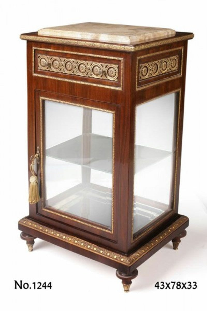 Barock Vitrine 43 x 33 x H.78 cm - Barock Möbel