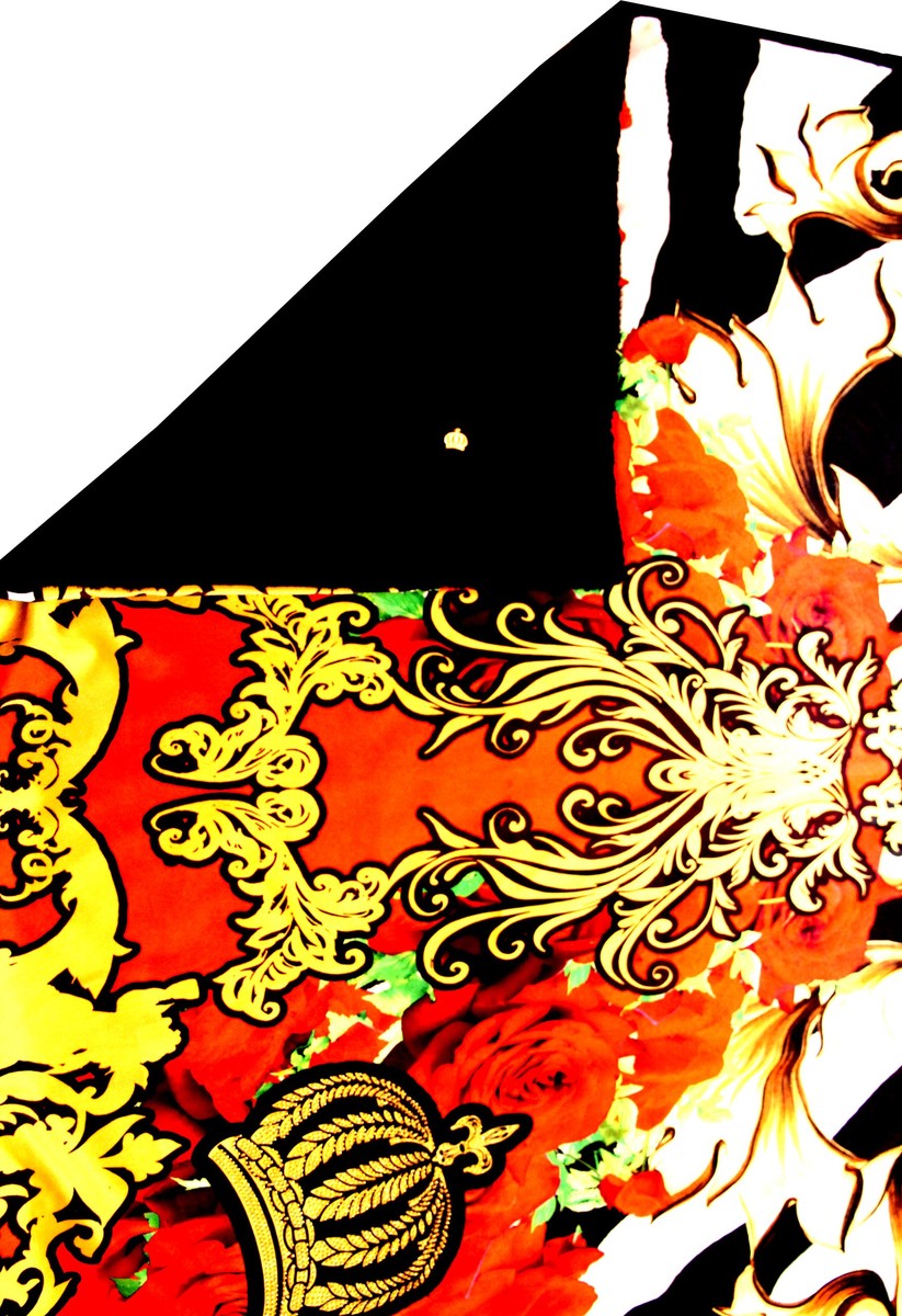 Luxus Wohndecke Pompöös by Barock Crowns & Roses von Harald Glööckler mit Glitzersteinen