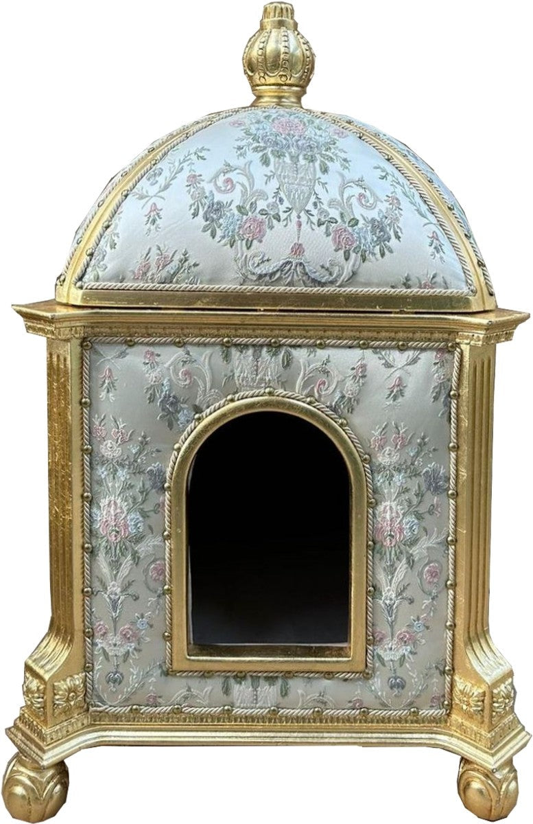 Pompöös by Barock Katzenhaus Provence Silber / Gold - designed by Harald Glööckler