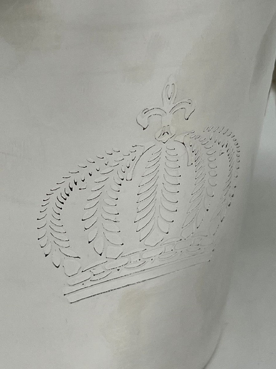 Pompöös by Luxus Barock Champagnerkühler Krone Silber H. 14 cm - designed by Harald Glööckler