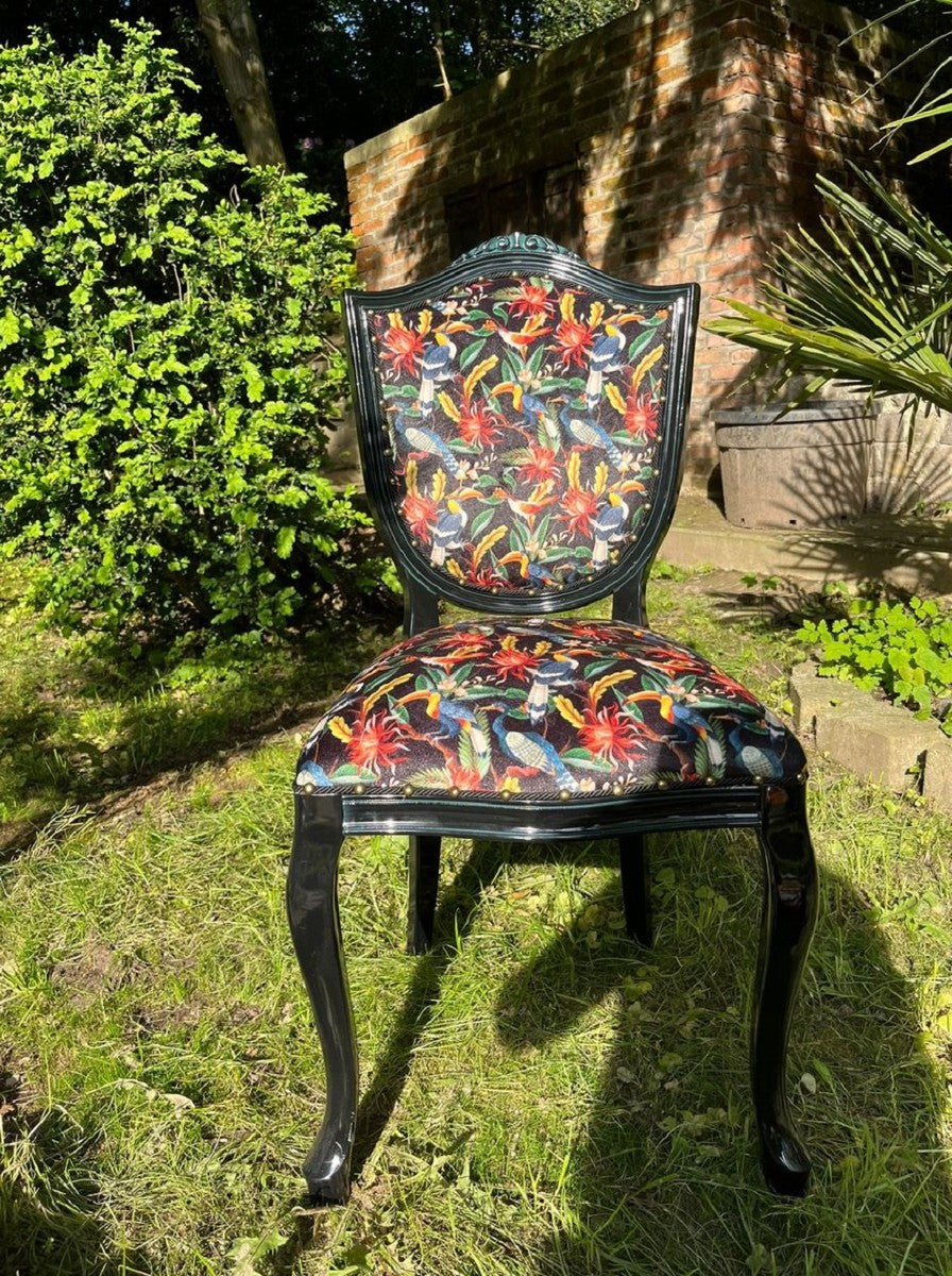 Pompöös by Luxus Barock Esszimmer Stuhl Dschungel - designed by Harald Glööckler