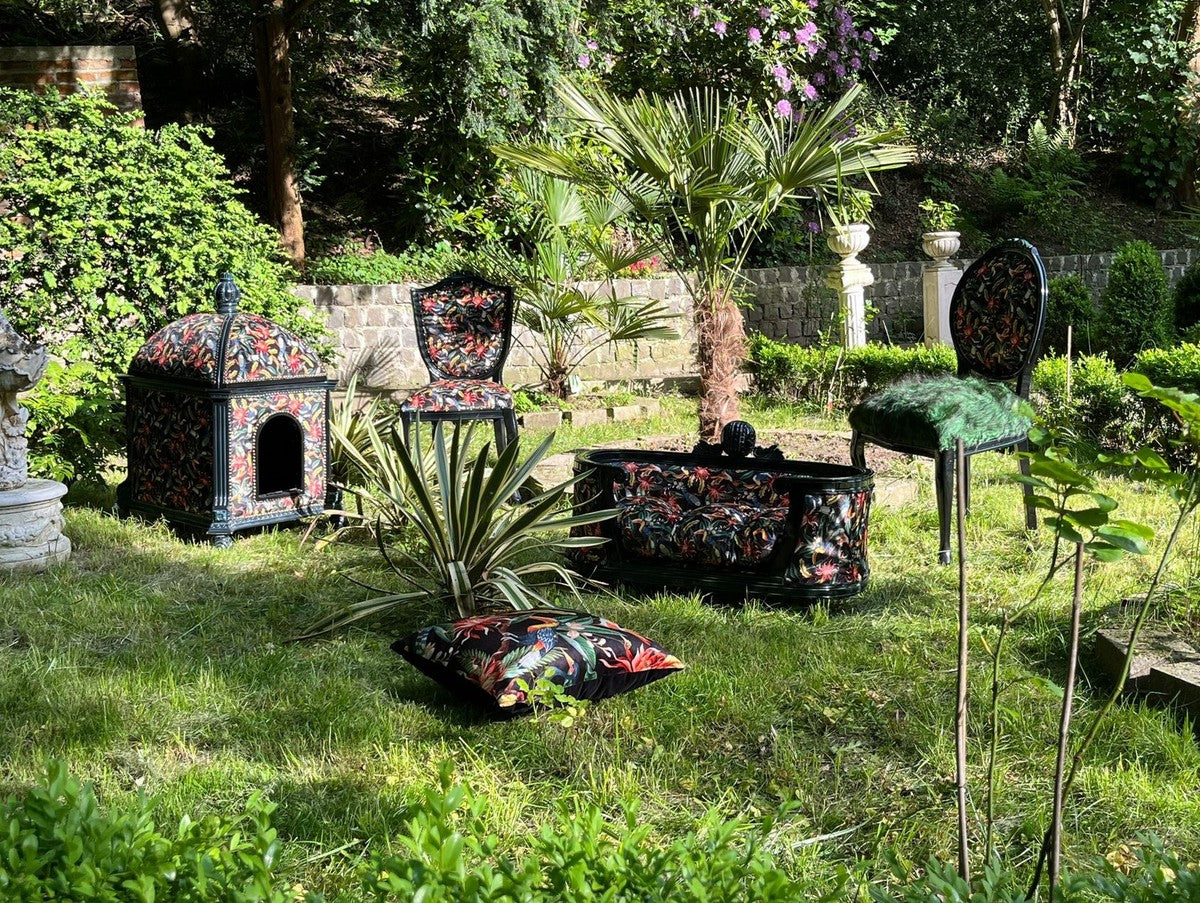 Pompöös by Luxus Barock Esszimmer Stuhl Dschungel - designed by Harald Glööckler