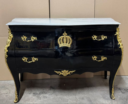 Pompöös by Barock Kommode mit Marmorplatte - designed by Harald Glööckler