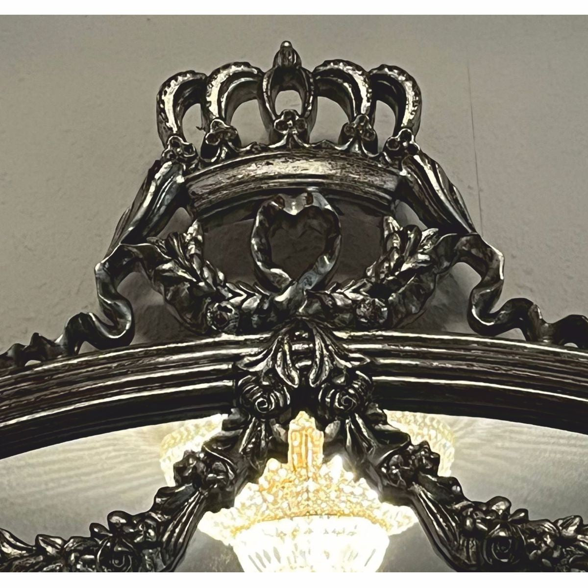 Pompöös by Barock Spiegel Antik Silber 123 cm - Harald Glööckler Barock Möbel