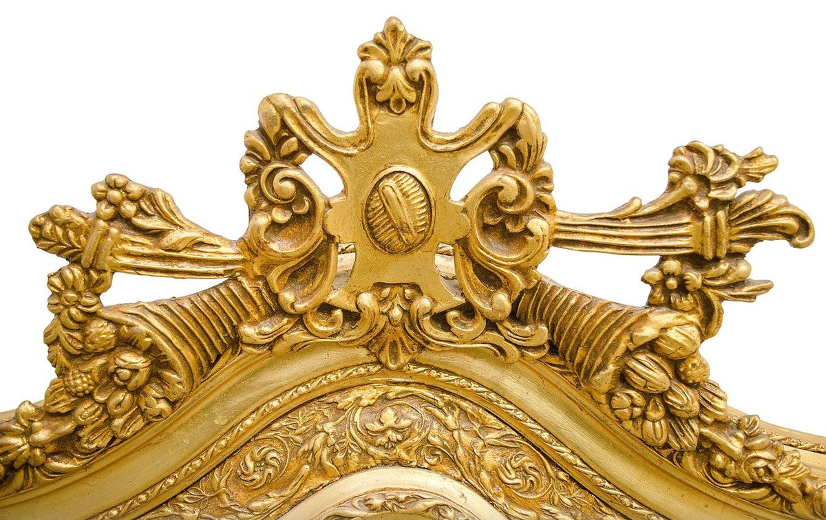 Prunkvoller Barock Wandspiegel 108 x H. 207 cm - Barock Spiegel