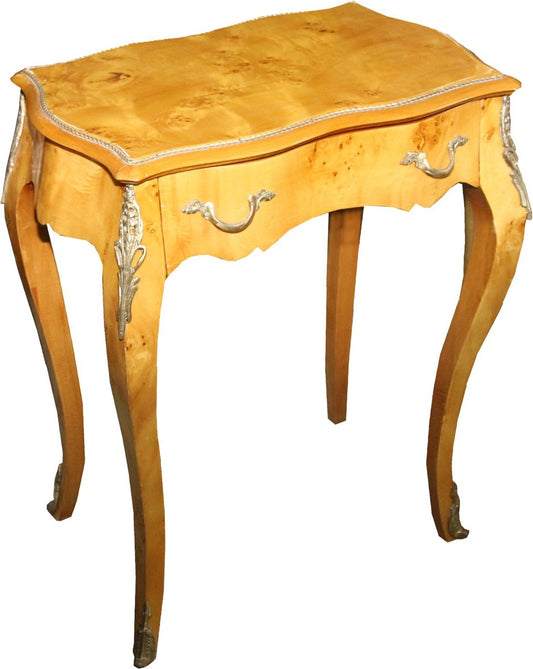 Barock Beistelltisch Modell Mahagoni hellbraun 59 x 73 cm - Barock Telefontisch