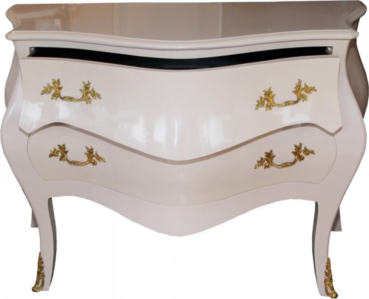 Barock Kommode Rosa / Gold 130 x 87 x 58 cm - Barock Möbel - Limited Edition