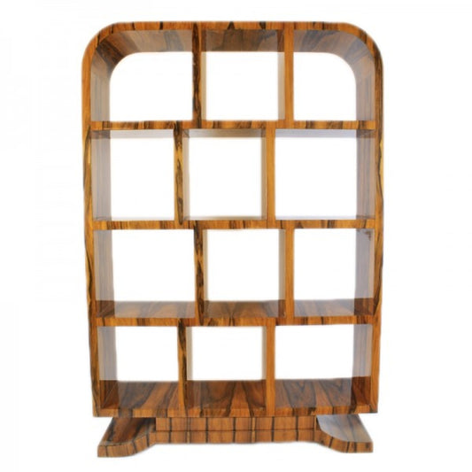 Art Deco Bücherregal Mahagoni - Artdeco Bücher Schrank Regalsystem Möbel Antik Stil