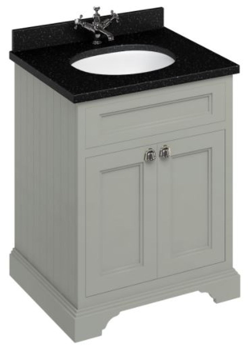 Luxus Waschschrank / Waschtisch mit Granitplatte und 2 Türen - Limited Edition